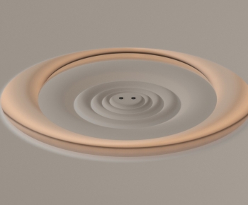 European Style Plaster Carved Top Plate-ID:497638945