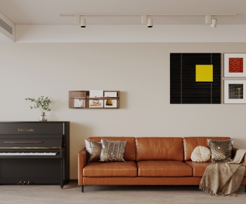 Modern A Living Room-ID:358762033