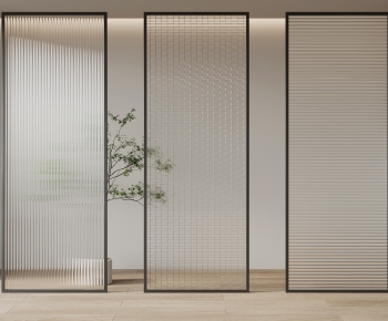 Modern Glass Screen Partition-ID:257029067