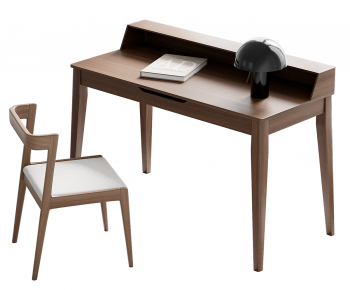 Modern Computer Desk And Chair-ID:522348965