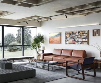 Modern A Living Room-ID:932874927