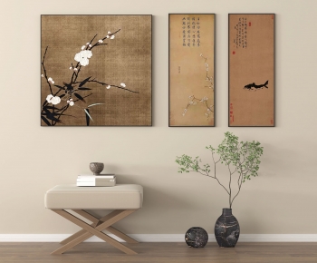新中式宋式风挂画组合-ID:287151102