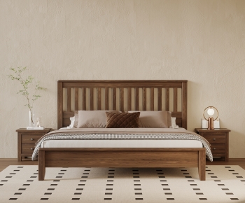 Modern Double Bed-ID:316319558