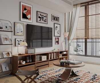 Modern A Living Room-ID:392790083