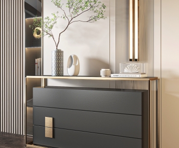Modern Entrance Cabinet-ID:218411923