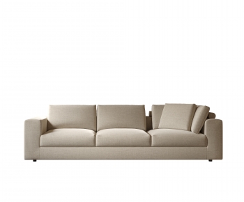 Modern Three-seat Sofa-ID:745345128