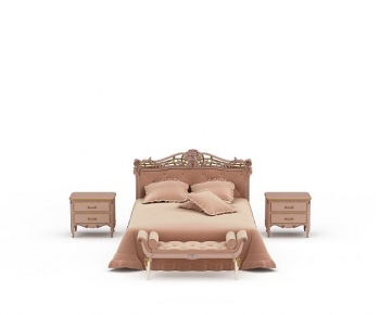 European Style Double Bed-ID:426865103