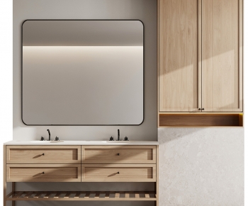 Modern Bathroom Cabinet-ID:204989911