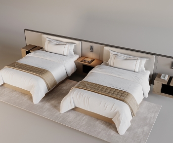 Modern Single Bed-ID:710951094