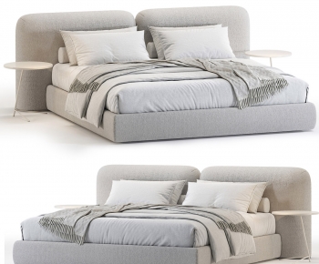 Modern Double Bed-ID:371454952