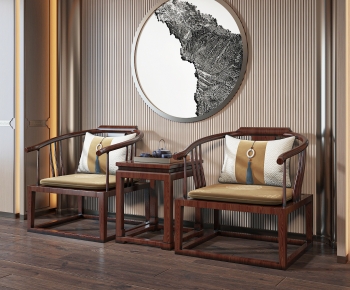 New Chinese Style Lounge Chair-ID:314101936