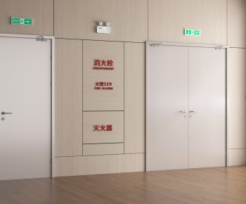 Modern Fire Door-ID:105710053