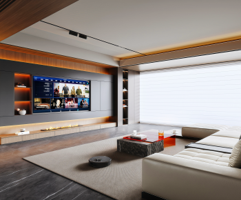 Modern A Living Room-ID:960453035