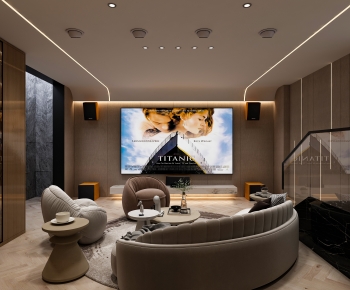 Modern Audiovisual Room-ID:106359002