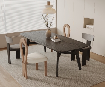 Modern Dining Table And Chairs-ID:146241906
