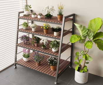 Modern Potted Green Plant-ID:102419953