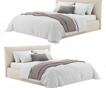 Modern Double Bed-ID:450596095