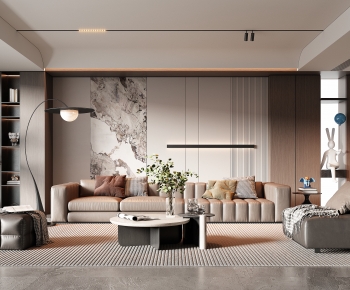 Modern A Living Room-ID:273919174