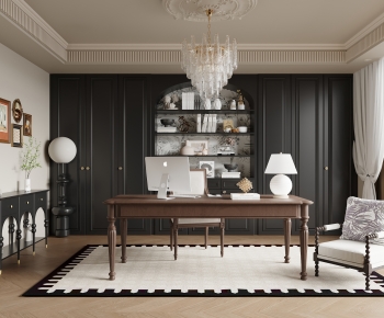French Style Study Space-ID:713763009