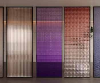 Modern Glass Screen Partition-ID:232103112