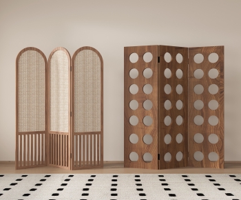 French Style Wooden Screen Partition-ID:228374963