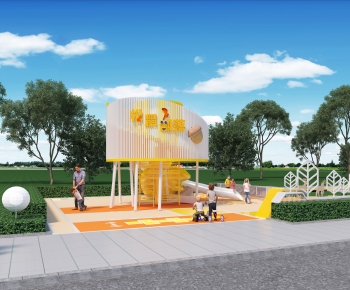 Modern Park Landscape-ID:187385082