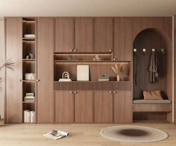 French Style Shoe Cabinet-ID:439799074