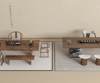 New Chinese Style Tea Tables And Chairs-ID:315625918