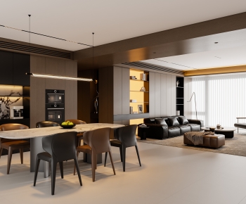 Modern Dining Room-ID:617064009