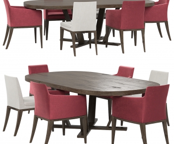 Modern Dining Table And Chairs-ID:698924064