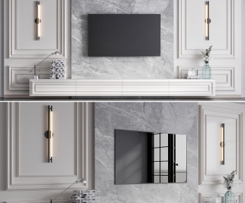 French Style TV Wall-ID:873318917