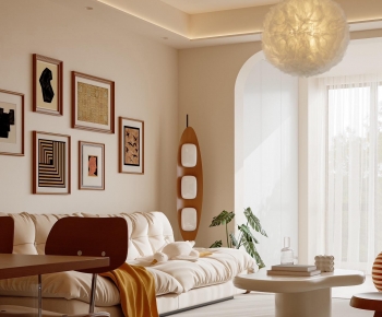 Modern A Living Room-ID:923240901