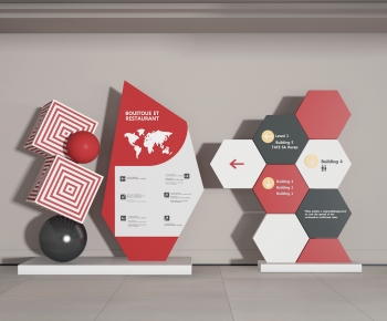 Modern Guide Board/bulletin Board-ID:437536957