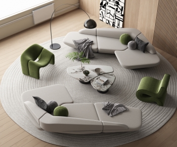 Modern Sofa Combination-ID:594697954