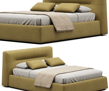 Modern Double Bed-ID:506679064