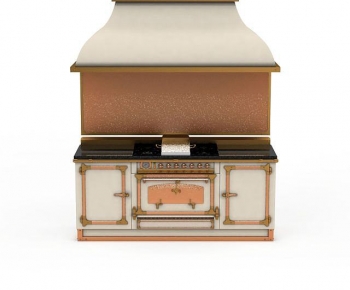 European Style Kitchen Cabinet-ID:344917066