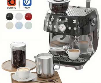 Modern Kitchen Electric Coffee Machine-ID:802670004