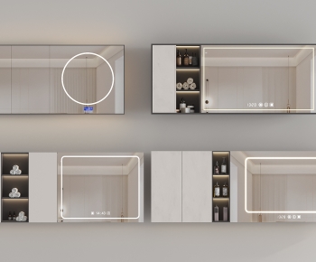 Modern Bathroom Cabinet-ID:353094108