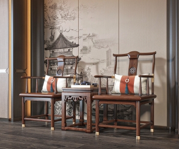 Chinese Style Lounge Chair-ID:515434986