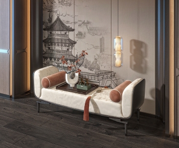New Chinese Style Bench-ID:147052055