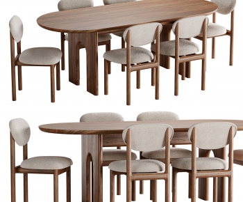 Modern Dining Table And Chairs-ID:466943981