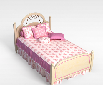European Style Single Bed-ID:246709111