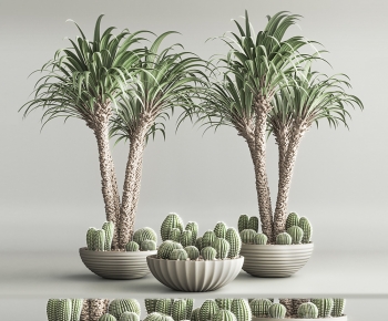 Modern Ground Green Plant Potted Plants-ID:296370035