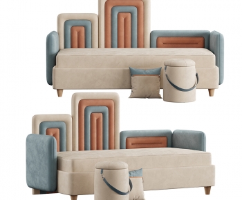 Nordic Style Multi Person Sofa-ID:609855892