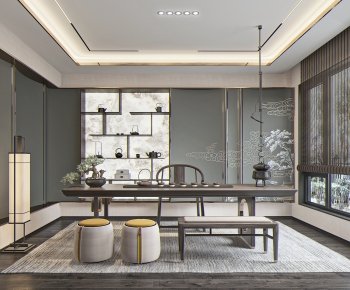 New Chinese Style Tea House-ID:337579971