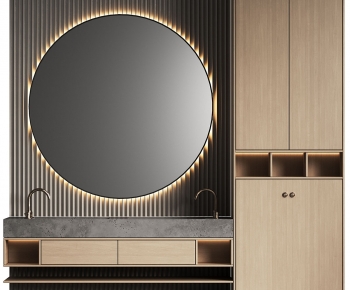 Modern Bathroom Cabinet-ID:772806884