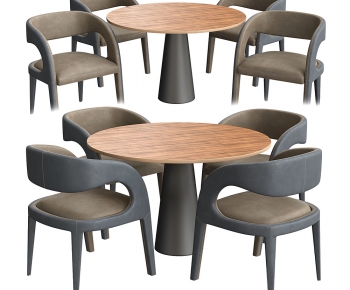 Modern Dining Table And Chairs-ID:366422899