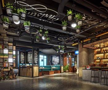 Industrial Style Restaurant-ID:155697119
