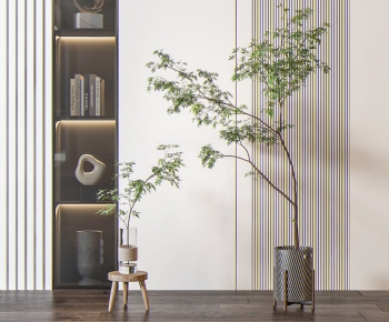 Modern Ground Green Plant Potted Plants-ID:803711892