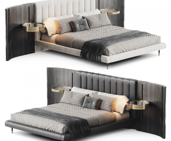 Modern Double Bed-ID:101413015
